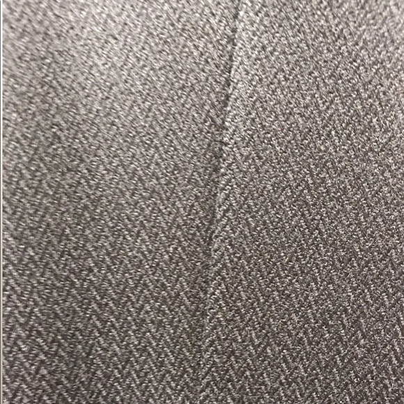 Le Chateau Men’s Tailored Wool Coat Brown Black XS Herringbone Texture - Picture 10 of 12